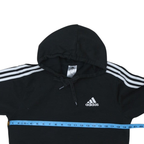 Adidas Men's Black Pullover Hoodie Small Regular Fit Sports Style