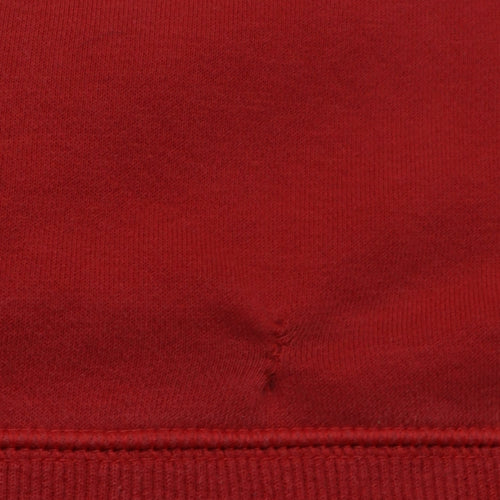 Under Armour Womens Red Fleece Hoodie Size Large ColdGear Fitted