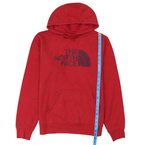 The North Face Mens Red Pullover Hoodie Size S Regular Fit
