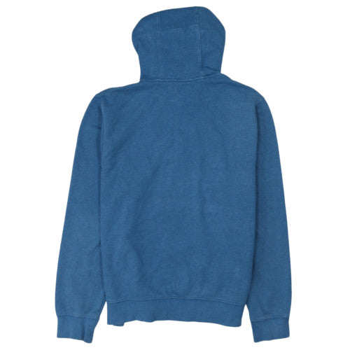 Nike Women's Blue Pullover Hoodie Size M Cotton Blend Sweatshirt