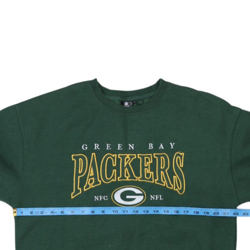 NFL Team Apparel Men's Green Bay Packers Green Pullover Sweatshirt S