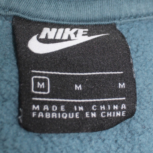 Nike Men's Blue Full Zip Fleece Sweatshirt M Regular Fit