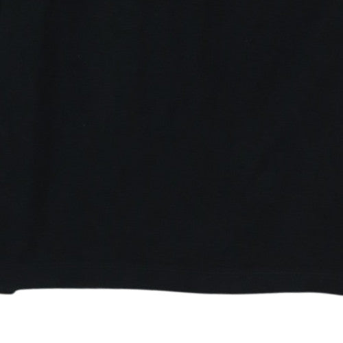 Hugo Boss Men's Black Collared Henley Jumper Size L Regular Fit