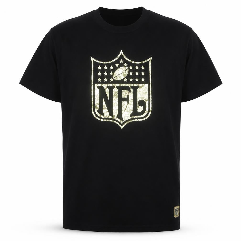 NFL Men's Black XL Graphic Cotton T-Shirt Sports Style