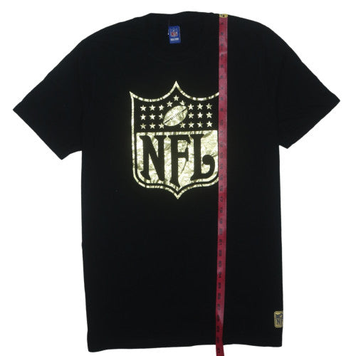 NFL Men's Black XL Graphic Cotton T-Shirt Sports Style