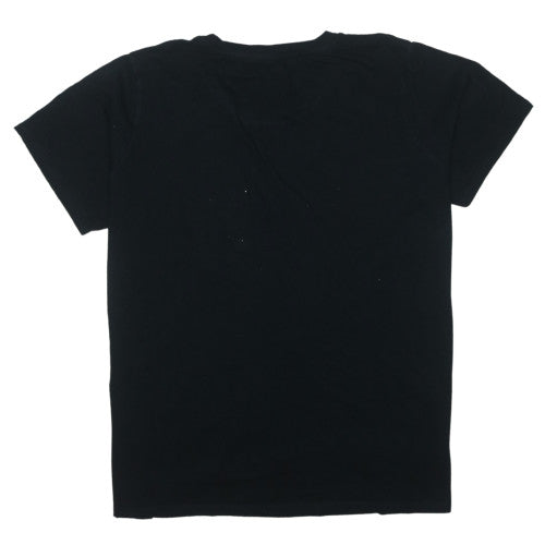 Levi's Mens Black 2XL Logo Graphic Cotton Crew Neck T-Shirt