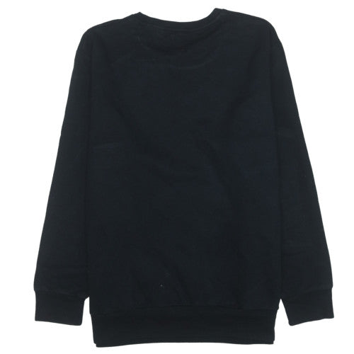 Levi's Women's Black 2XL Logo Crew Neck Pullover Sweatshirt