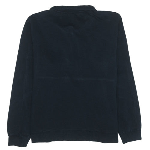 Nike Womens Black XL 1/2 Zip Pullover Sweatshirt Fleece