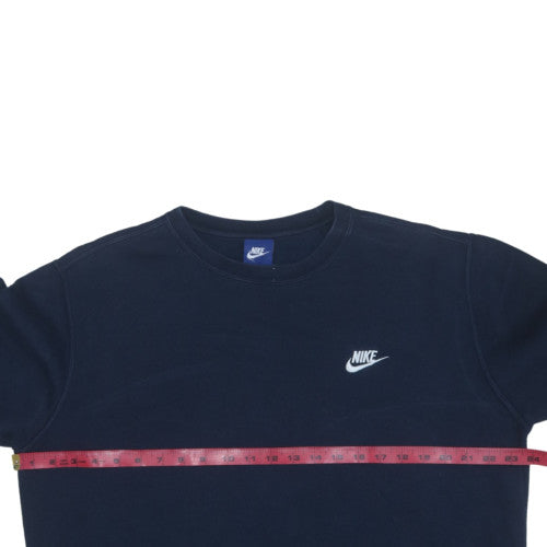 Nike Men's Blue Crew Neck Pullover Sweatshirt Size L