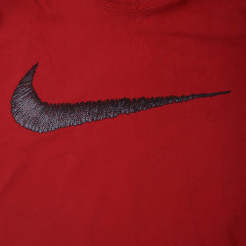 Nike Men's Red XL Regular Fit Crew Neck Sports T-Shirt