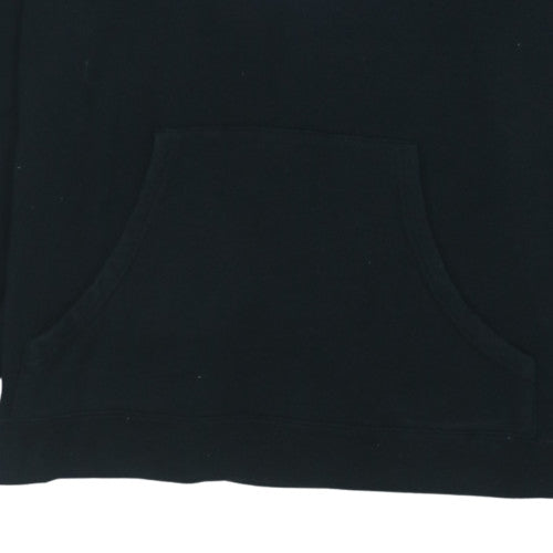 NFL Team Apparel Men's Black Pittsburgh Steelers Pullover Hoodie Size L