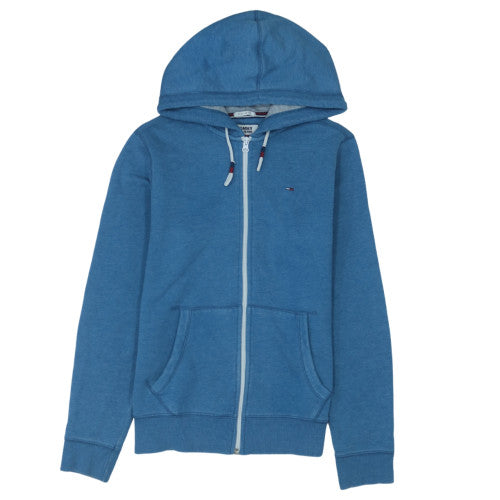 Tommy Jeans Men's Blue XS Full Zip Hoodie Sweatshirt