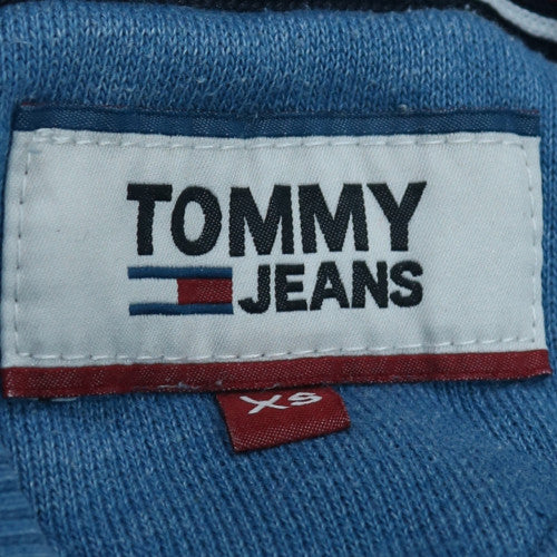 Tommy Jeans Men's Blue XS Full Zip Hoodie Sweatshirt