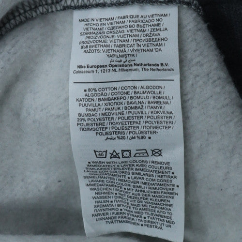 Nike Men's Dark Grey Crew Neck Pullover Sweatshirt L