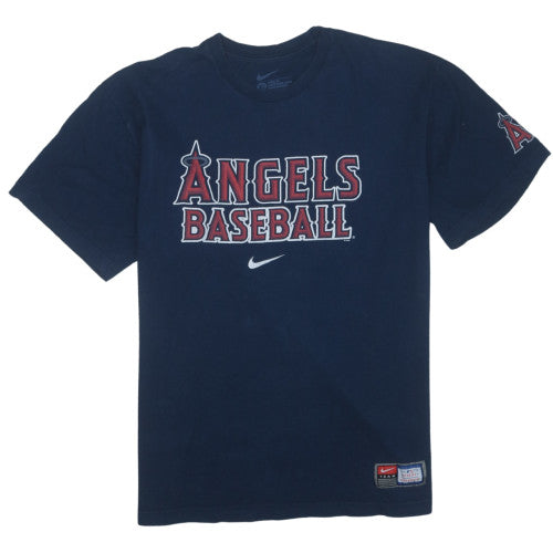Nike Men's Blue Los Angeles Angels Baseball Graphic T-Shirt XL