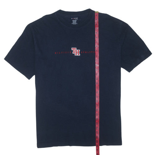 Hilfiger Athletics Men's Navy Blue Cotton Crew Neck T-Shirt XL