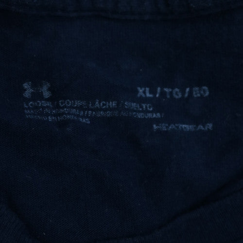 Under Armour Men's Navy XL HeatGear Loose Fit Graphic T-Shirt