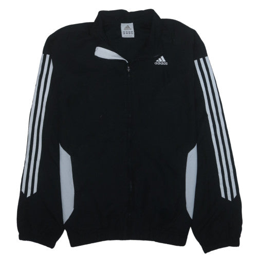 adidas Men's Black Full Zip Sports Sweatshirt Size L