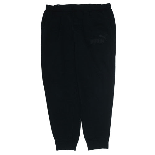 Puma Men's Black XL Jogger Fleece Sweatpants Activewear Trousers