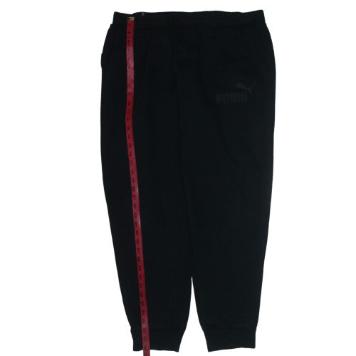 Puma Men's Black XL Jogger Fleece Sweatpants Activewear Trousers
