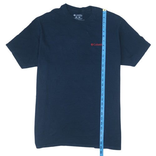 Columbia Men's Blue XL Patriotic USA Graphic Cotton T-Shirt