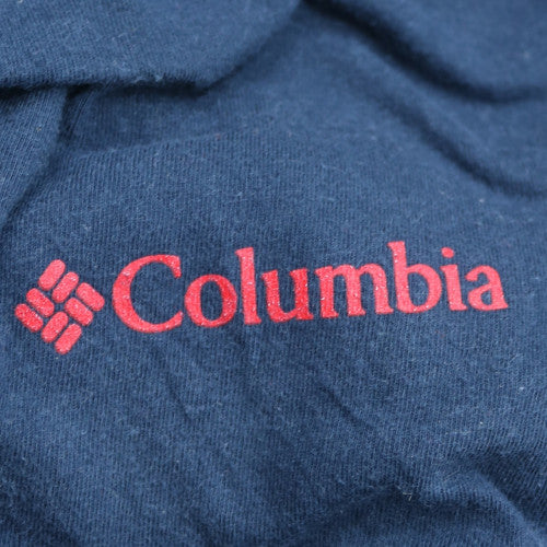 Columbia Men's Blue XL Patriotic USA Graphic Cotton T-Shirt