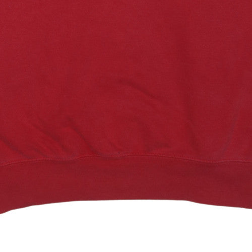 Nike Men's Red Ohio State Pullover Crew Neck Sweatshirt XL