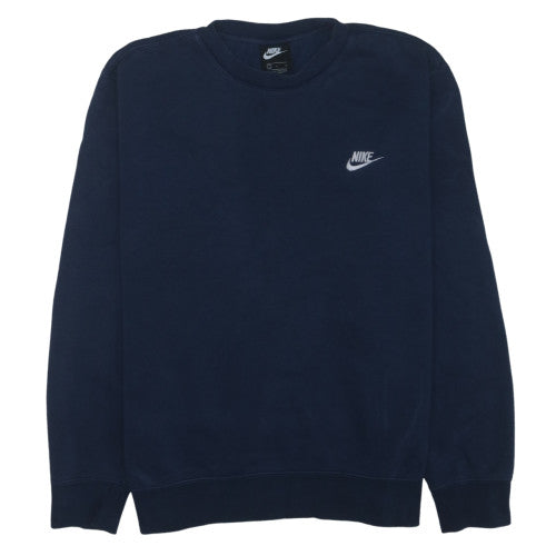 Nike Men's Blue Crew Neck Pullover Sweatshirt Size L