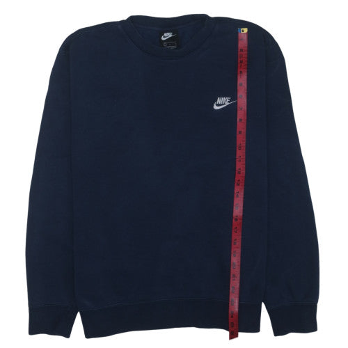 Nike Men's Blue Crew Neck Pullover Sweatshirt Size L
