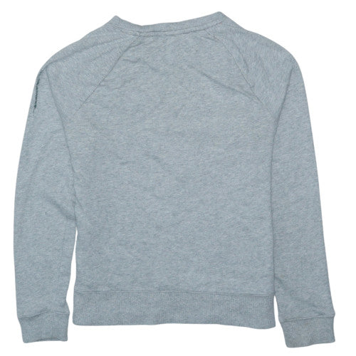 Nautica Men's Grey Crew Neck Sweatshirt S Classic Fit Cotton