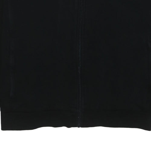 Lacoste Sport Men's Black Full Zip Collared Sweatshirt 4XL