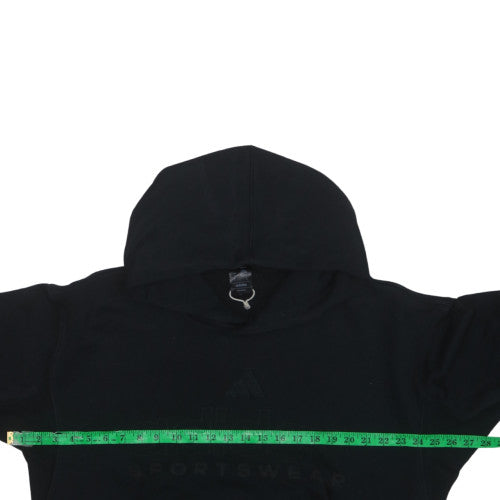 adidas Men's Black Pullover Hoodie Size L Sportswear Fleece