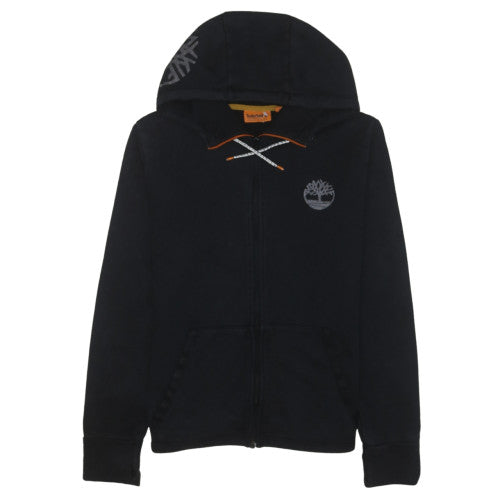 Timberland Men's Black Full Zip Hoodie Size M Outdoor Fleece