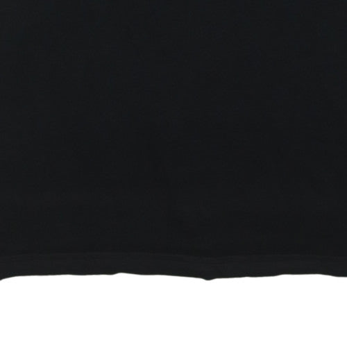 Puma Men's Black Crew Neck Short Sleeve Graphic Print T-Shirt XL