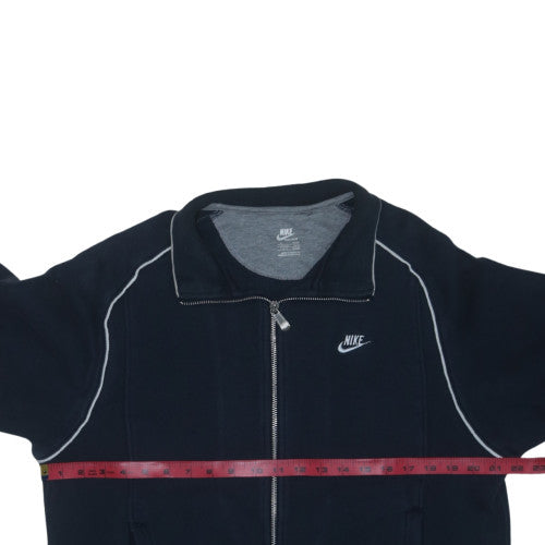 Nike Men's Blue Full Zip Fleece Sweatshirt M Regular Fit