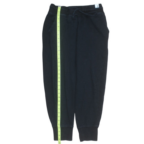 adidas Men's Black Jogger Trousers M Fleece Drawstring Regular Fit