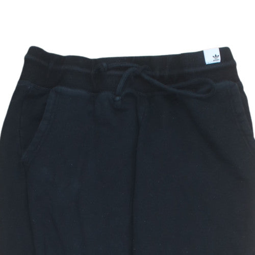 adidas Men's Black Jogger Trousers M Fleece Drawstring Regular Fit