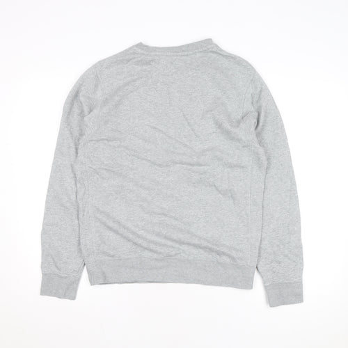Nike Men's Grey Small Pullover Crew Neck Sweatshirt