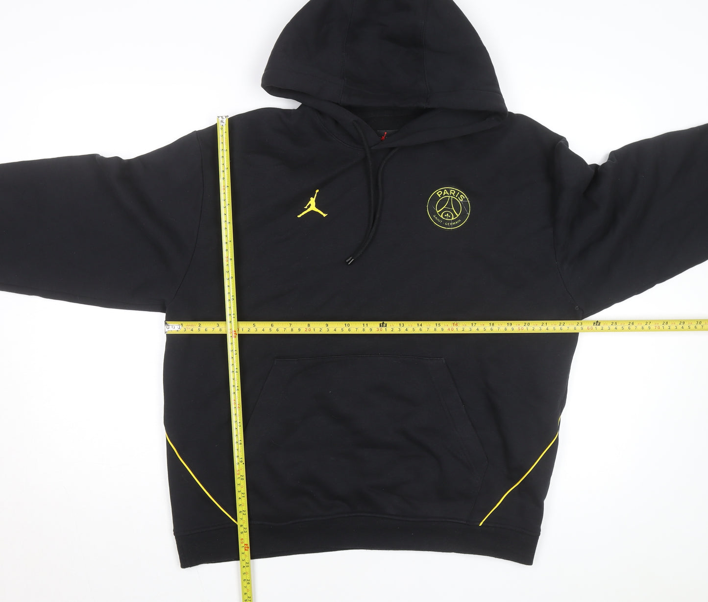 Jordan Paris Saint-Germain Black Men's Pullover Hoodie M