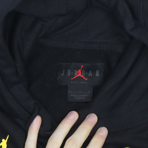 Jordan Paris Saint-Germain Black Men's Pullover Hoodie M