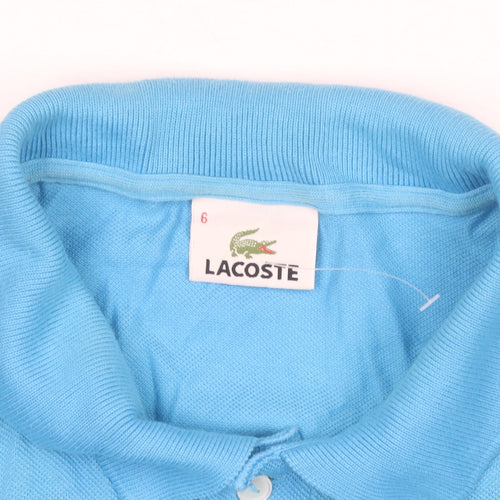 Lacoste Men's Blue Cotton Polo Shirt Size XL Classic Fit