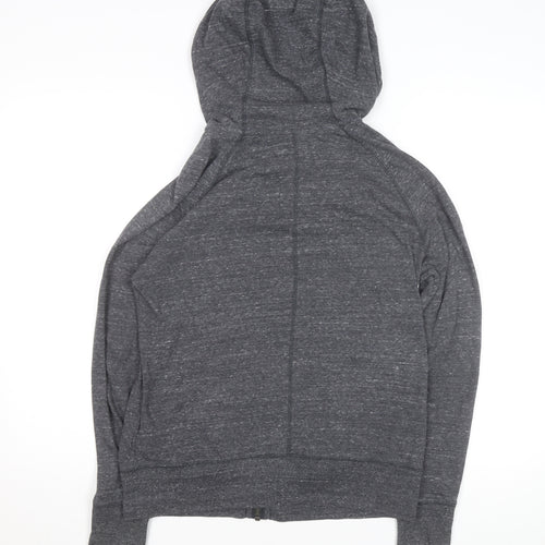Nike Men's Grey Full Zip Hoodie Size M Regular Fit Sportswear