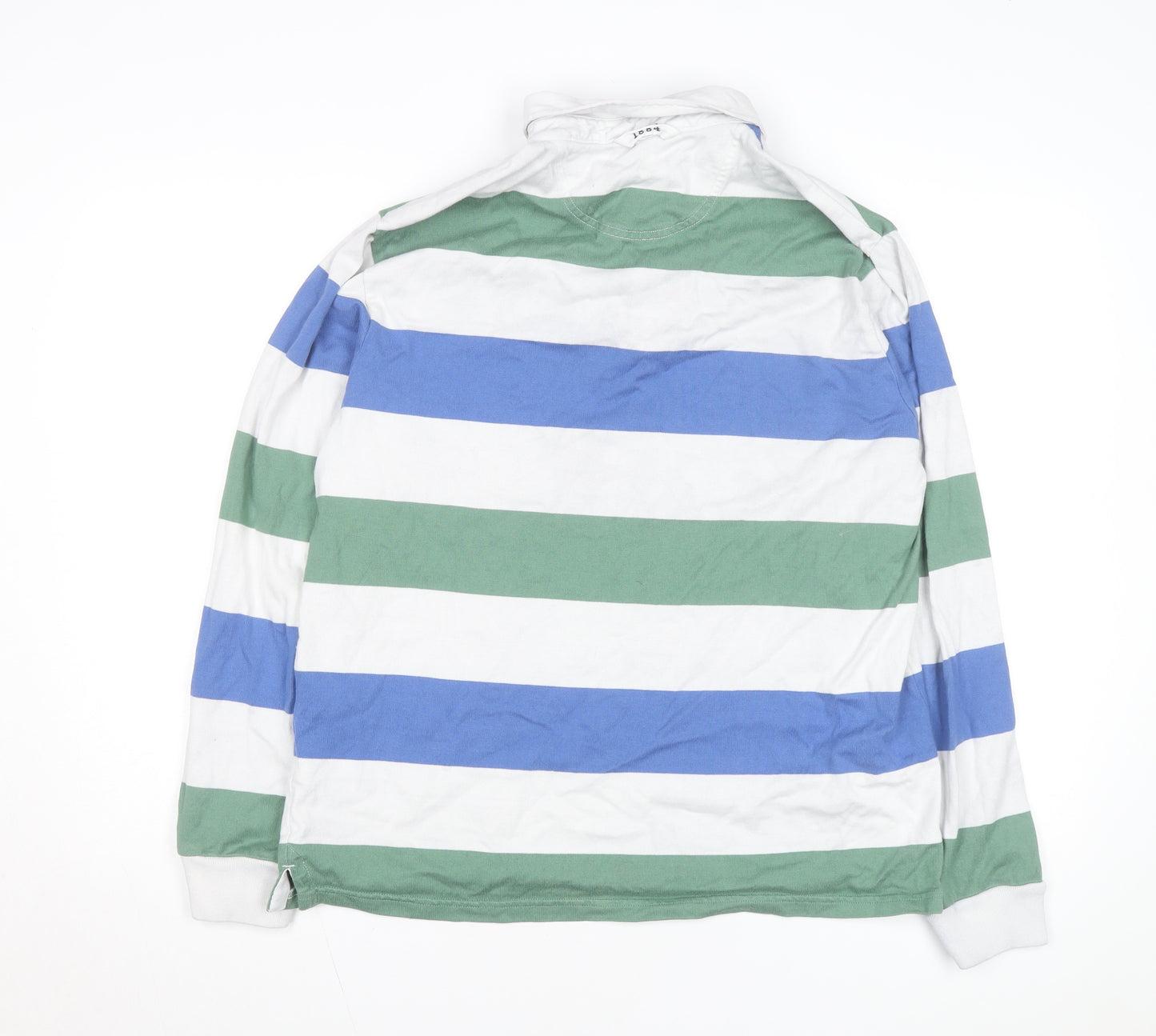 Marks and Spencer Men's Multicoloured XL Striped Rugby Shirt