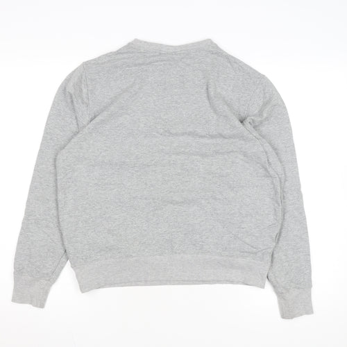 FILA Men's Grey Crew Neck Regular Fit Sweatshirt M