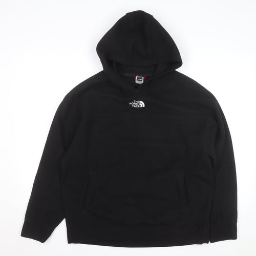 The North Face Women's Black Pullover Hoodie Fleece L Size