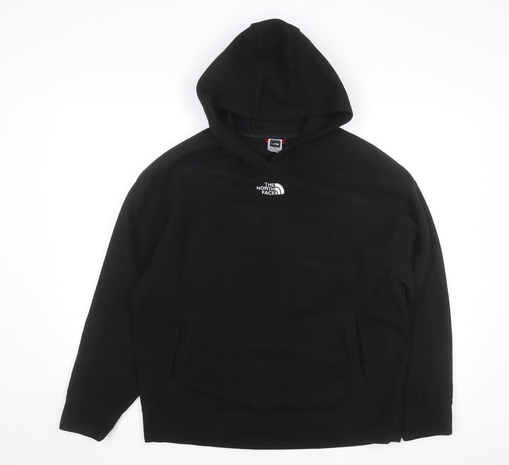 The North Face Women's Black Pullover Hoodie Fleece L Size