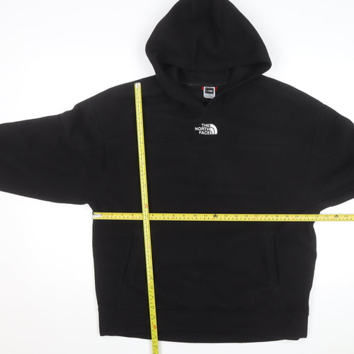 The North Face Women's Black Pullover Hoodie Fleece L Size