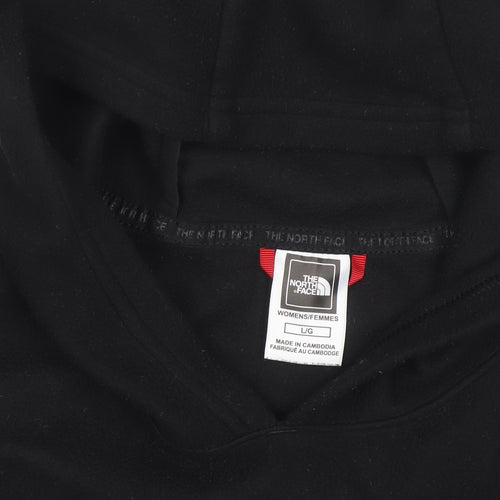 The North Face Women's Black Pullover Hoodie Fleece L Size
