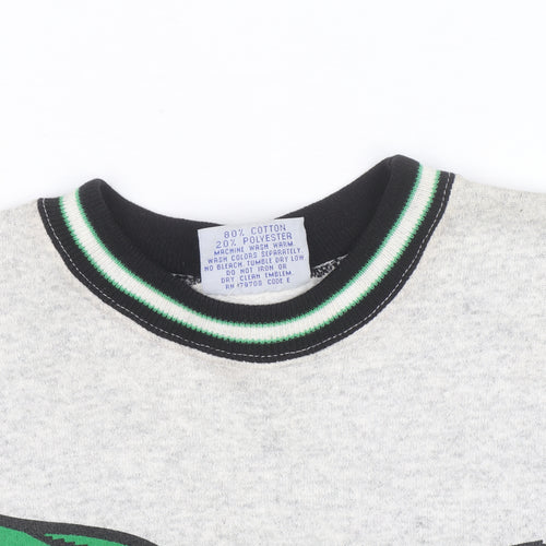 The Game Men's Grey Eagles Graphic Pullover Sweatshirt Size M
