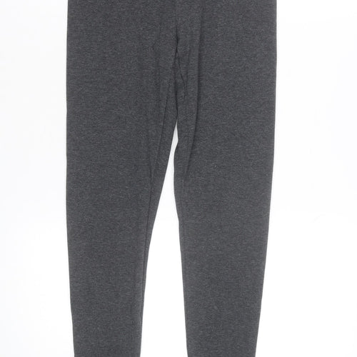 Marks and Spencer Women's Grey Jersey Leggings Size 8